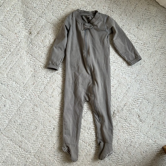 Monica & Andy Zippered Footie Pajama - Picture 2 of 6